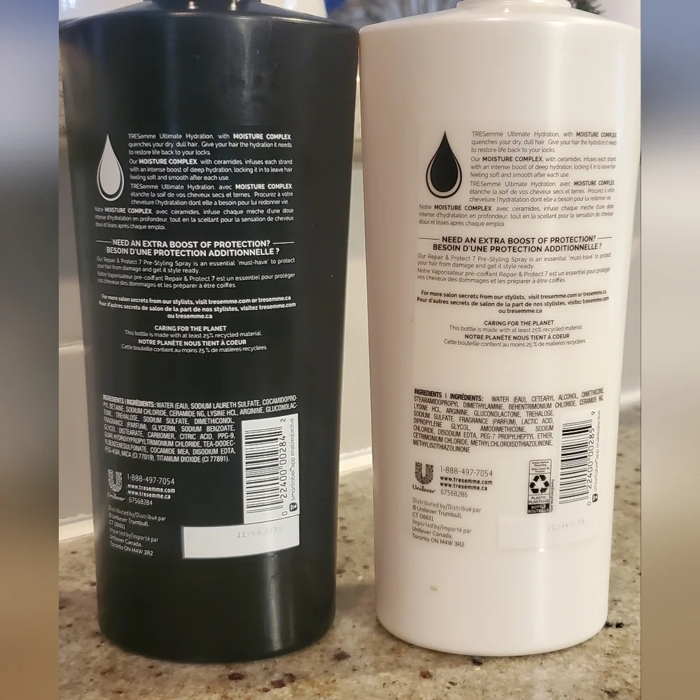Tresemme Ultimate Hydration Shampoo & Conditioner 22 oz‎ NEW - Discontinued HTF